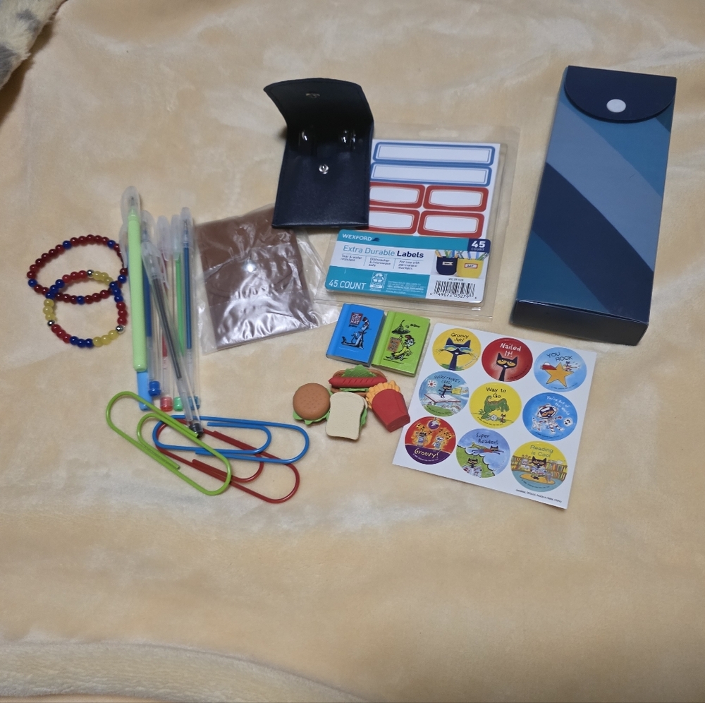 Creative Boys Stationery Set, Self Care And Beaded Bracelets